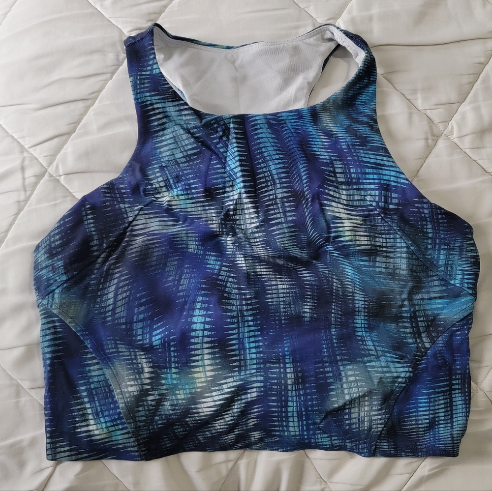 Wunder Train Racerback Tank TopSize 12Color Blue multi